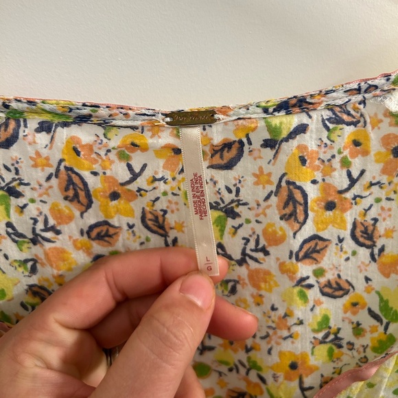 Free People Women's Wildflower Patchwork Mini Dress - Picture 5 of 5